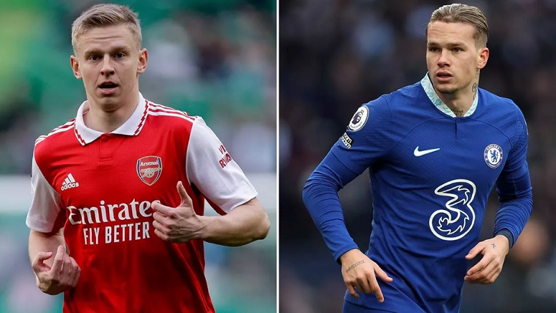 Zinchenko dọa Mudryk chelsea